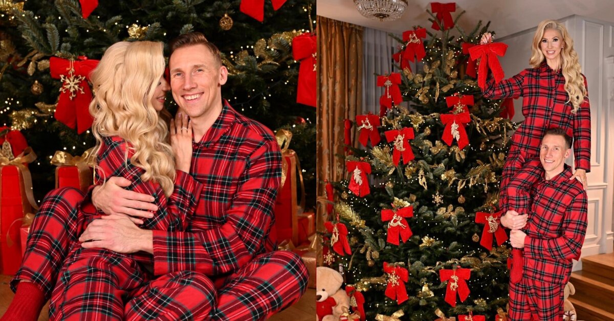 Ingos Stumbrienės namuose – tikra Kalėdų pasaka: parodė lubas siekiančią įspūdingą eglutę | Vardai