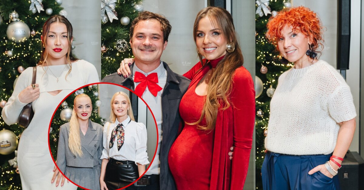Kūdikio besilaukianti Vaida Poderytė surengė „raudoną“ kalėdinį vakarėlį: atvyko žinomų svečių būrys | Vardai