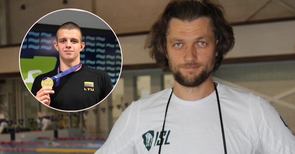 Jaunas plaukikas stoja mūru už kaltinamą trenerį: „Tą frazę pasakiau aš, o ne jis!“ | Sportas