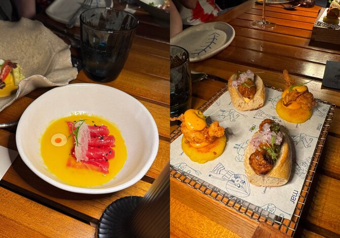 Asmeninio albumo nuotr./„La Mar“ restoranas