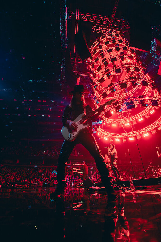 Armidos Grosaitės nuotr./Marijono Mikutavičiaus koncerto akimirka