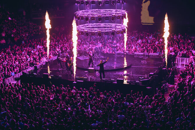 Armidos Grosaitės nuotr./Marijono Mikutavičiaus koncerto akimirka