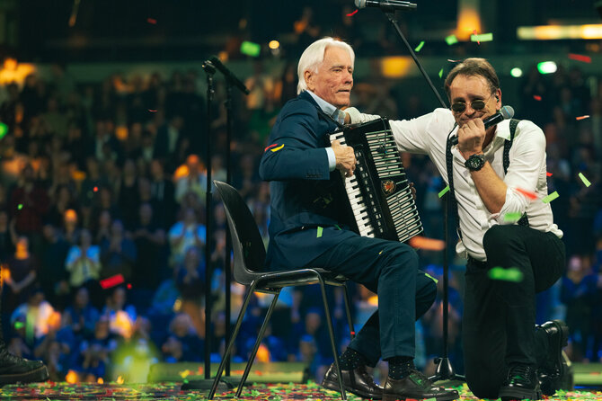 Armidos Grosaitės nuotr./Marijono Mikutavičiaus koncerto akimirka