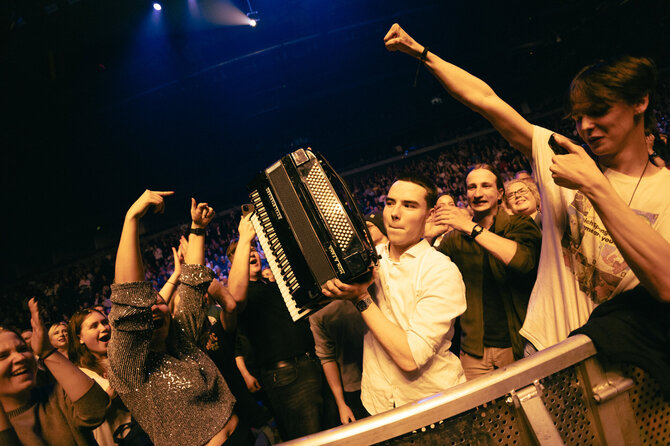 Armidos Grosaitės nuotr./Marijono Mikutavičiaus koncerto akimirka