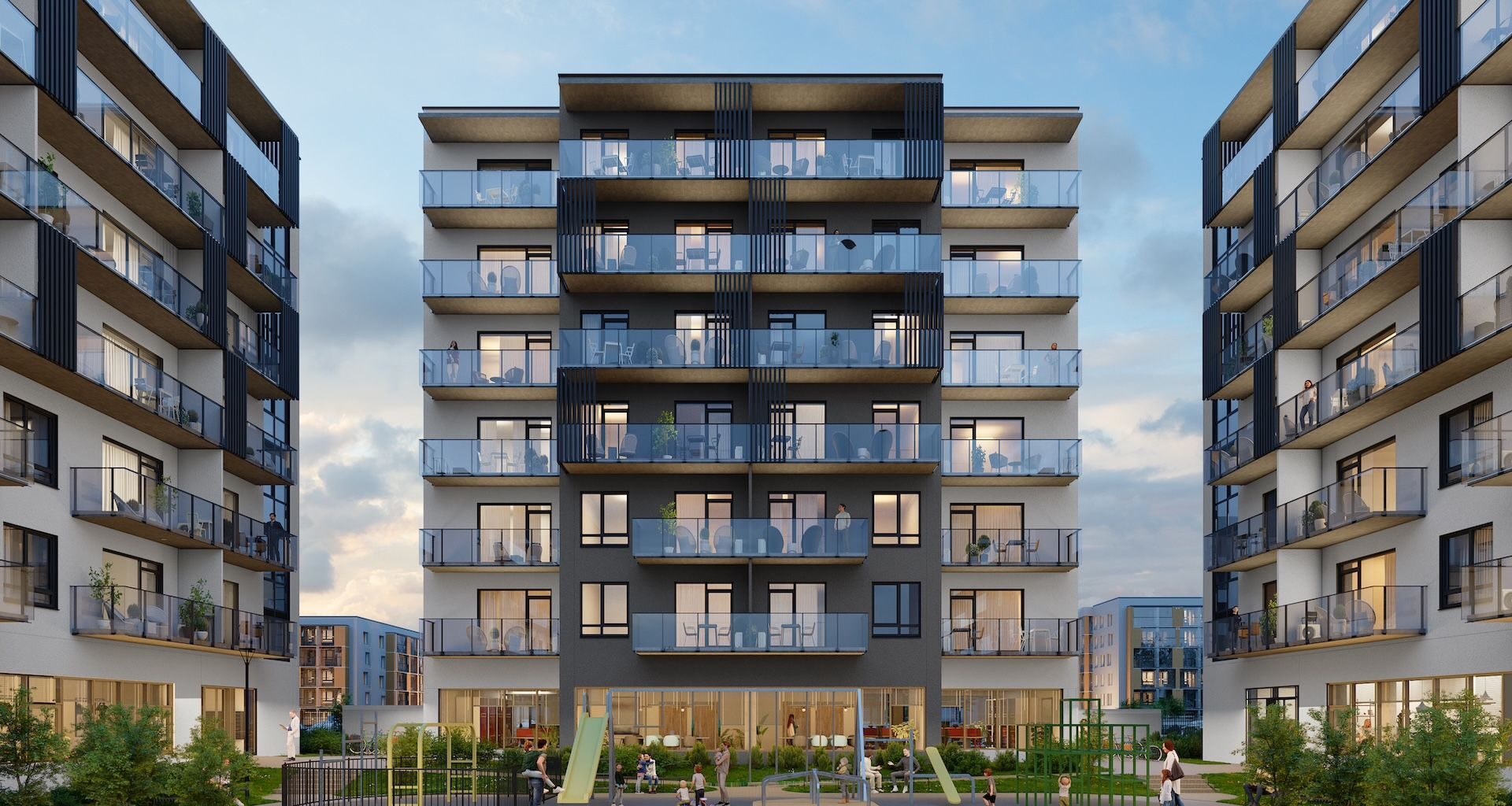 Pilaitėje pradedama statyti dar trys nauji daugiabučiai