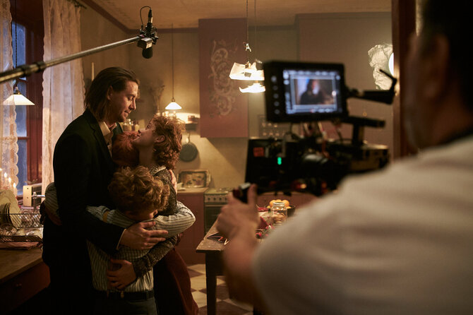 Filmo „Kaip peliukai Kalėdas griovė“ užkulisiai /Audriaus Solomino nuotr.