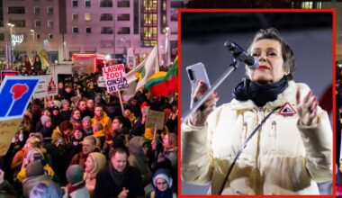 Proteste – Nomedos Marčėnaitės perspėjimas: „Noriu būtinai pasisakyti apie vieną dalyką“ | Vardai