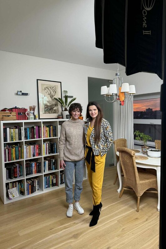 Laidos „Pasaulis pagal moteris“ akimirka