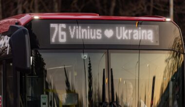 Vilnius tęs pagalbą: ukrainiečiams – nemokamas transportas ir nauji bilietai