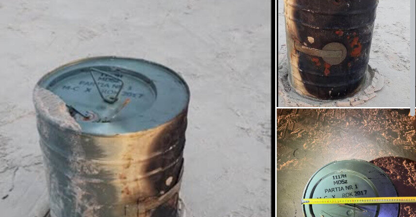 Nemirsetos paplūdimyje – įtartinas radinys