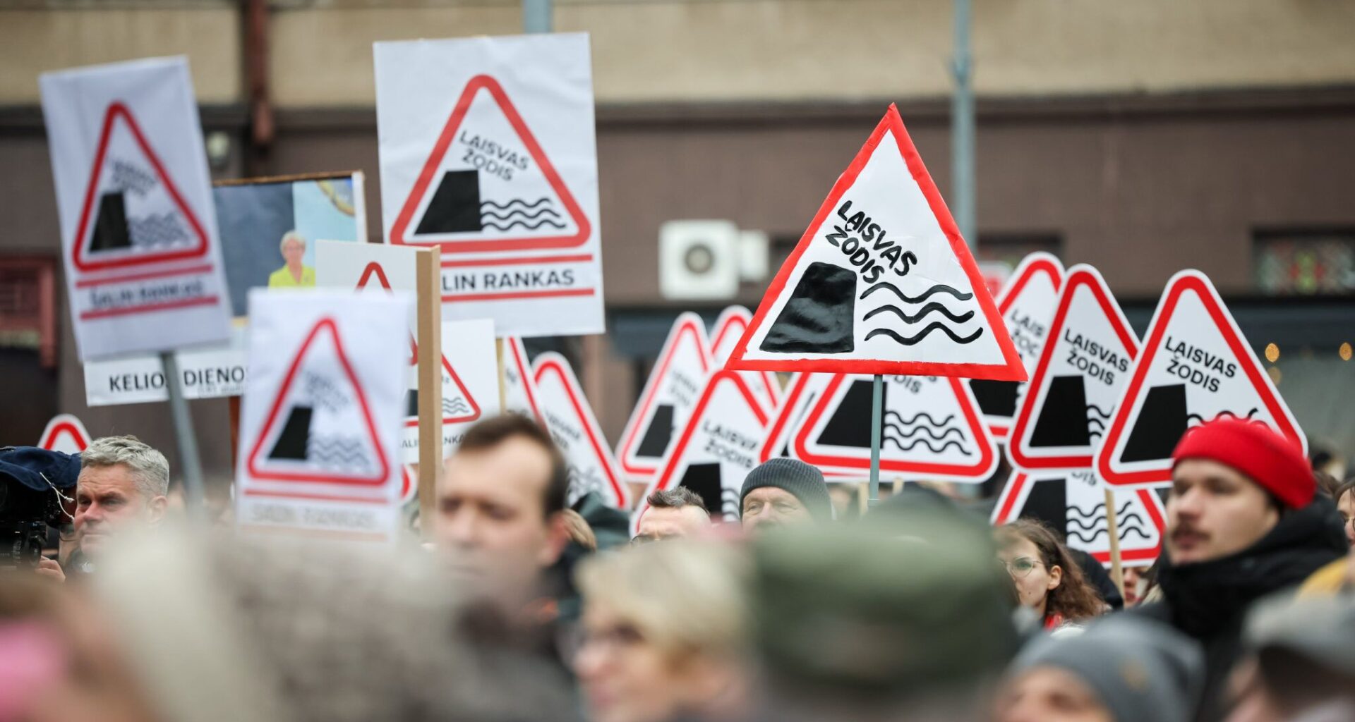 Vilniuje tris dienas vyks protestai už laisvą žodį