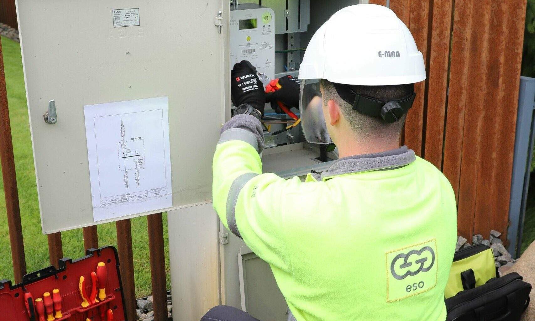 ESO šventiniu laikotarpiu nevykdys planinių darbų