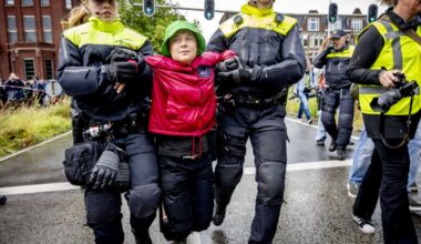 Policija vėl sulaikė aktyvistę Gretą Thunberg - Respublika.lt