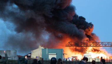 Ukraina smogė Riazanės naftos perdirbimo gamyklai už 200 km nuo Maskvos - Respublika.lt