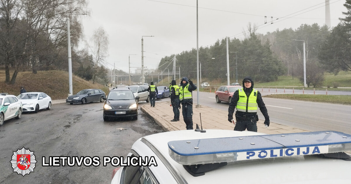 Grandiozinio reido metu išaiškinta 115 girtų vairuotojų: daugiausia – ne Vilniuje ir ne Kaune