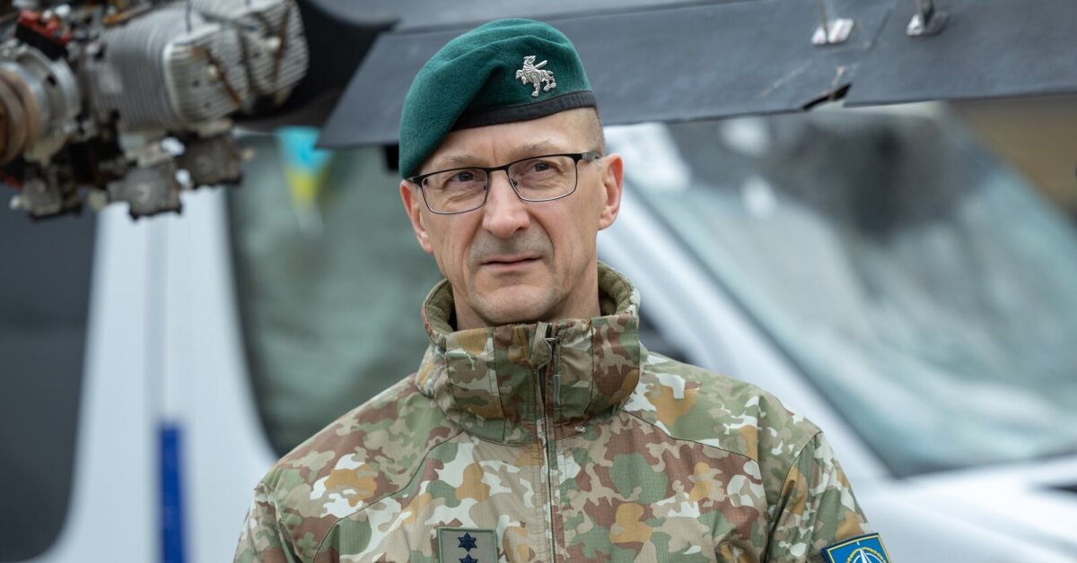 NATO štabui vadovaujantis Lietuvos generolas – apie Rusijos grėsmę, padėtį fronte, baltarusiškus balionus ir signalus iš JAV