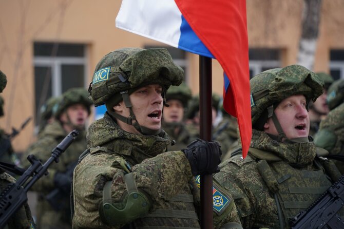 „Shutterstock“ nuotr./Rusijos kariai