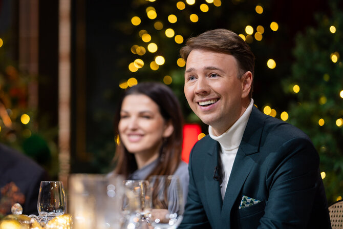 TV3 nuotr./„Šv. Kūčių vakaras. Laiko atvirukas“ laidos akimirka