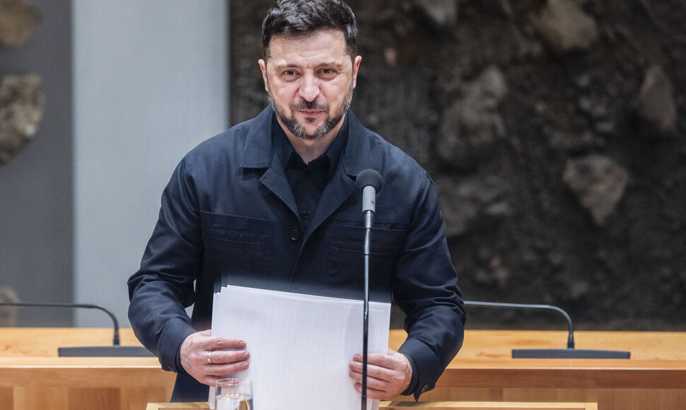 V. Zelenskis / JEROEN JUMELET / AFP