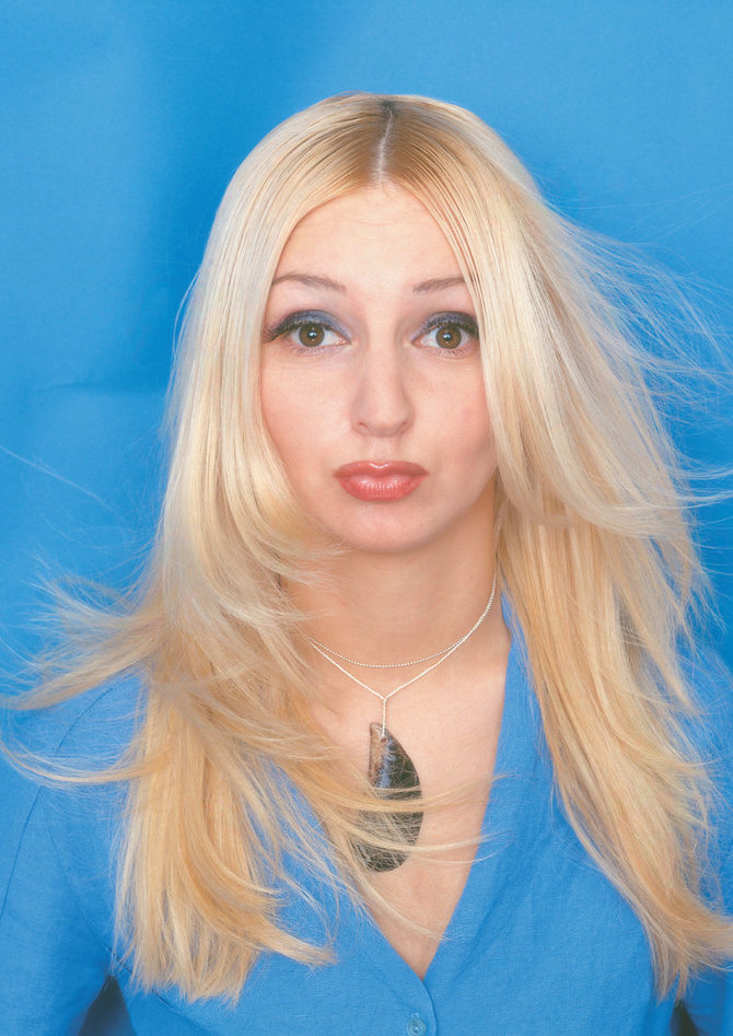 Asmeninio archyvo nuotr./Viktorija Mauručaitė 2001 metais