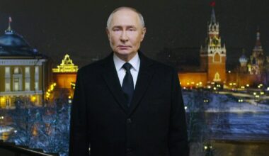 Naujųjų metų išvakarėse Vladimiras Putinas pareiškė, kad tikisi laimėti karą Ukrainoje - 15min.lt