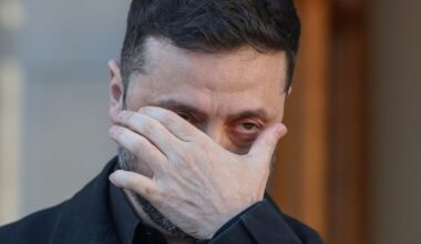 „Spiegel“ paviešino grėsmingą pokalbį: Europos šalių vadovai perspėjo Zelenskį dėl Amerikos