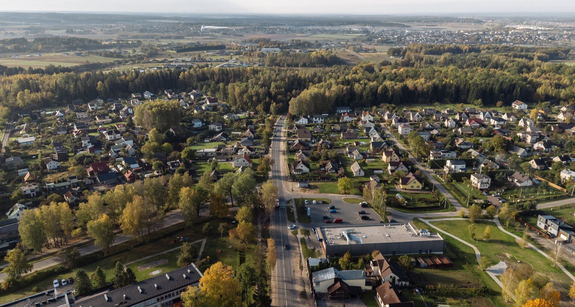 Pritarta: 10 Vilniaus rajono kaimų taps miesteliais