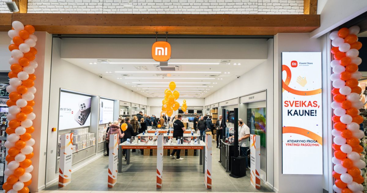 Technologijų fanai džiūgauja: Kaune atsidaro didžiausia „Xiaomi“ patirčių parduotuvė