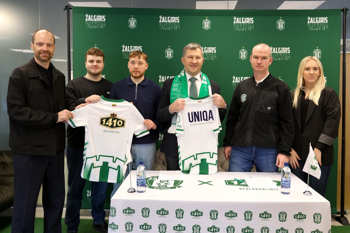 Prie FK „Žalgirio“ partnerių jungiasi „Volfas Engelman“