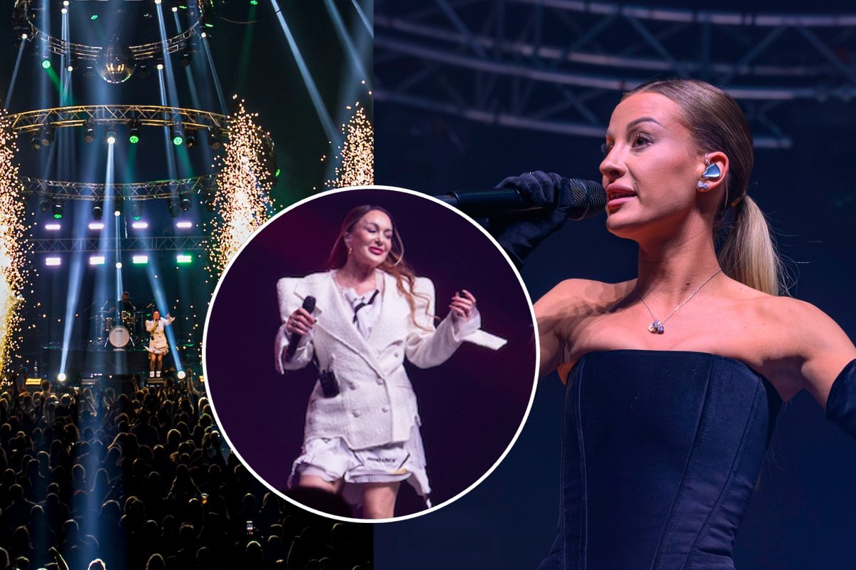 Įspūdingame Džordanos koncerte Šiauliuose – ir skandalą išgyvenanti Adrina