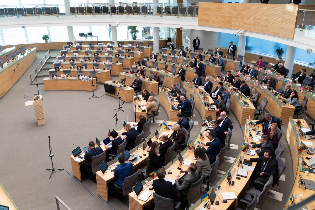 Seimo posėdžių grafike – ir opozicijos sudaromos darbotvarkės