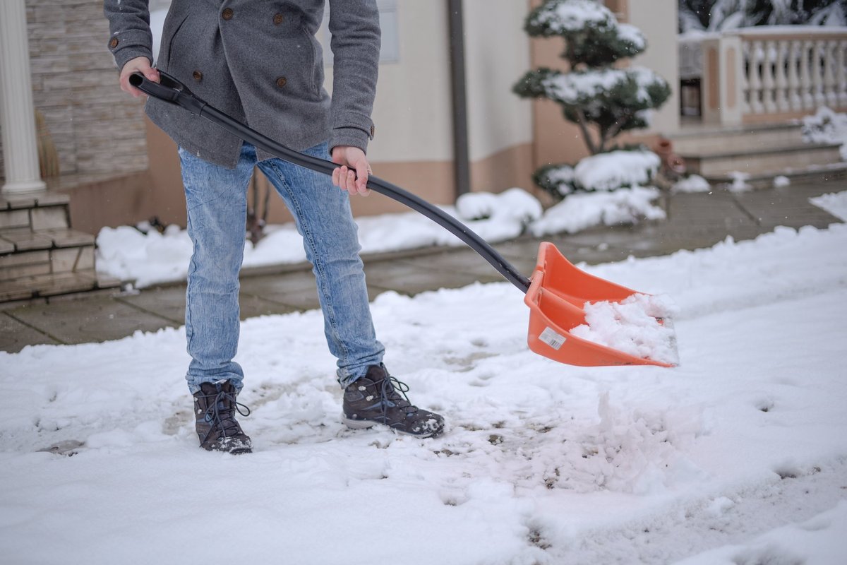 Produktas, kuris padės lengviau nukasti sniegą kieme