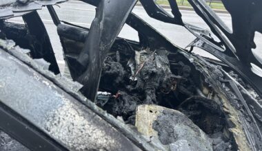 Kėdainių centre liepsnojo automobilis - Delfi