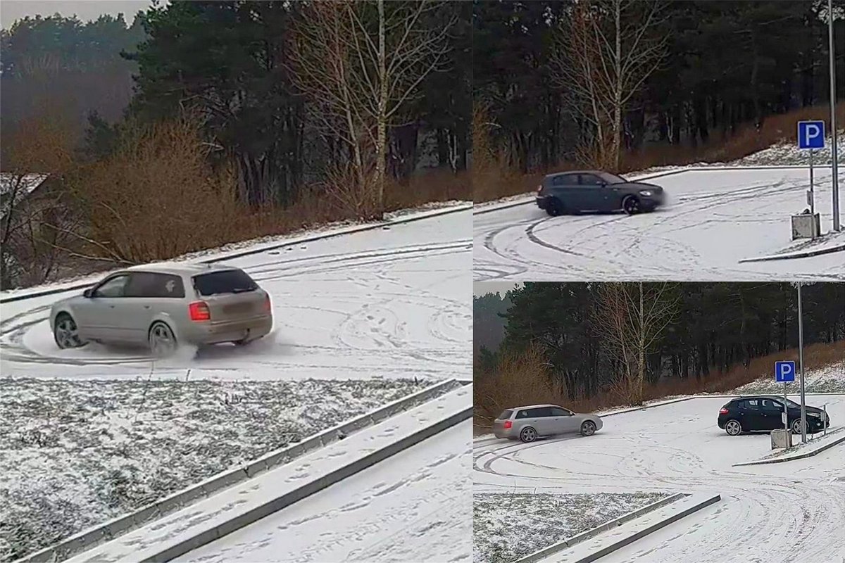 „Driftinęs“ vairuotojas triumfuoja prieš policiją