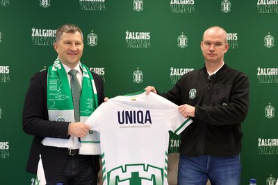 Vilniaus FB „Žalgiris“ vienu iš pagrindinių partneriu tampa „Volfas Engelman“