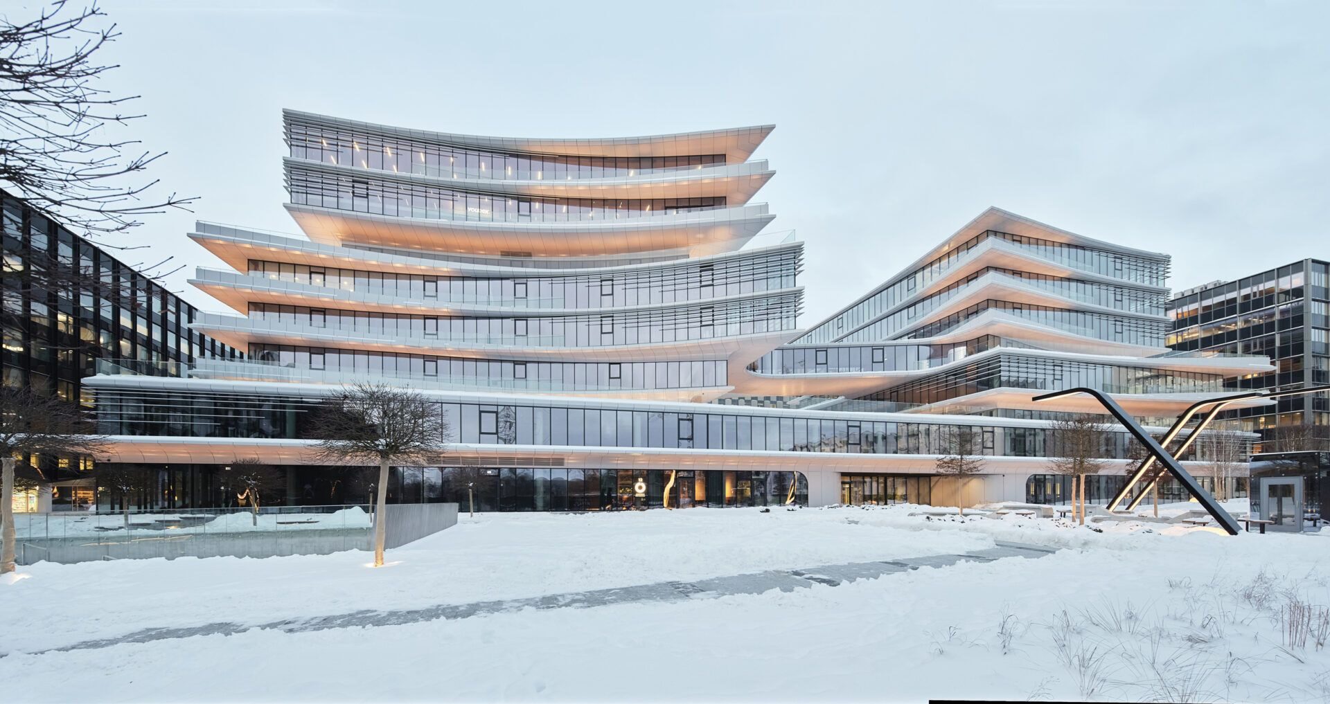 Vilniuje užbaigtas išskirtinis „Zaha Hadid“ projektas: „Hanner“ investavo 66 mln. eurų
