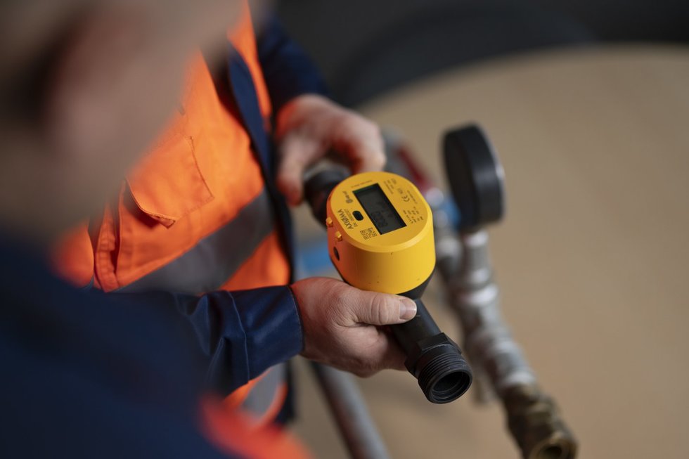 Išmanusis šalto vandens skaitiklis (nuotr. Organizatorių)