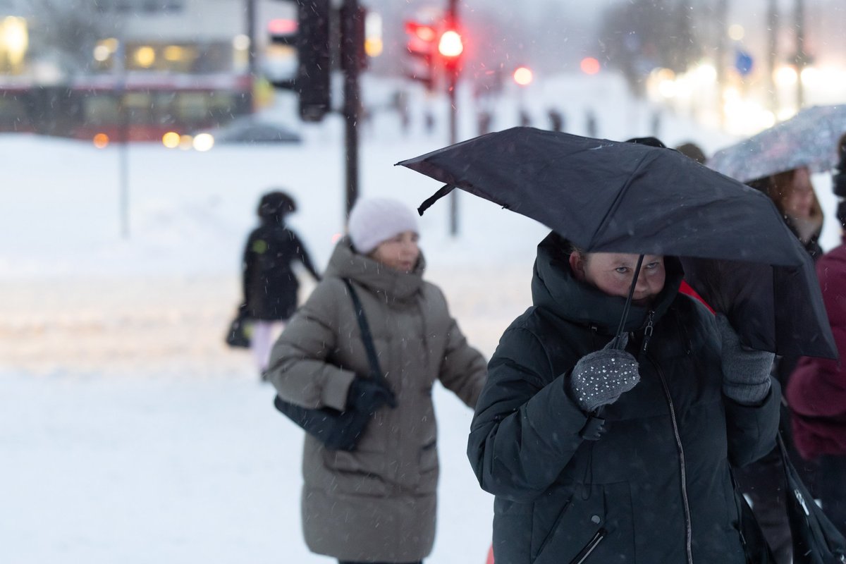 Savaitė prasidės nekaip: viską sunkins šlapdriba ir plikledis