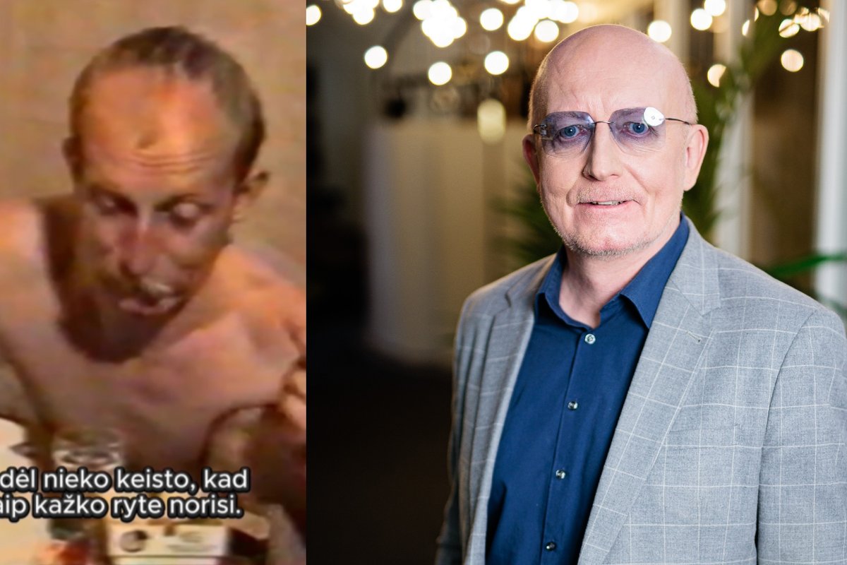 Žaibiškai plinta vaizdo įrašas su jaunu Arūnu Valinsku: jame – garsaus vyro pamokymas