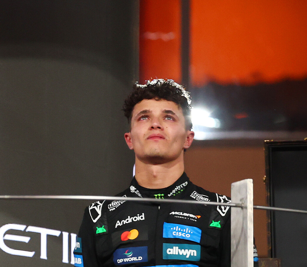 L. Norrisas apie 1-uoju numeriu pažymėtą bolidą: siurrealu