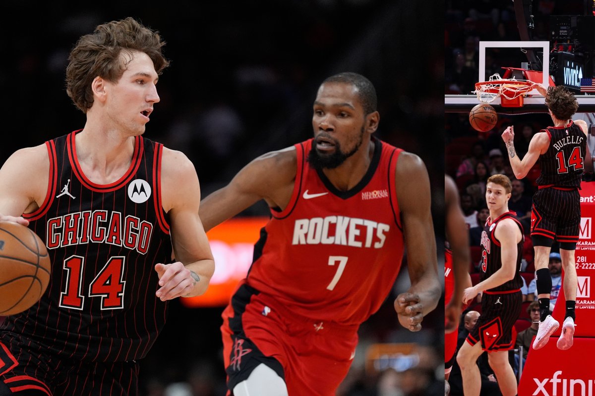 Įspūdingą šuolį atlikęs Buzelis surengė ryškų pasirodymą prieš Durantą