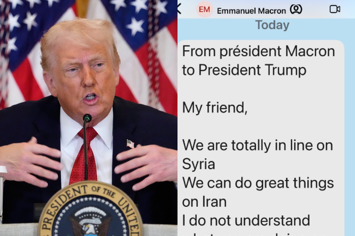 Trumpas paviešino iš Macrono ir NATO vadovo gautas žinutes