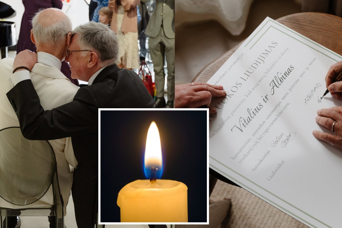 Mirė Vitaliaus Zaikausko ilgametis partneris Albinas: pora išgarsėjo neeilinėmis vestuvėmis