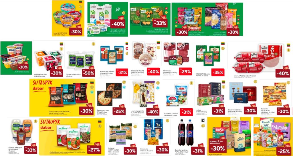 Rimi Akcijos ir Grupinės nuolaidos