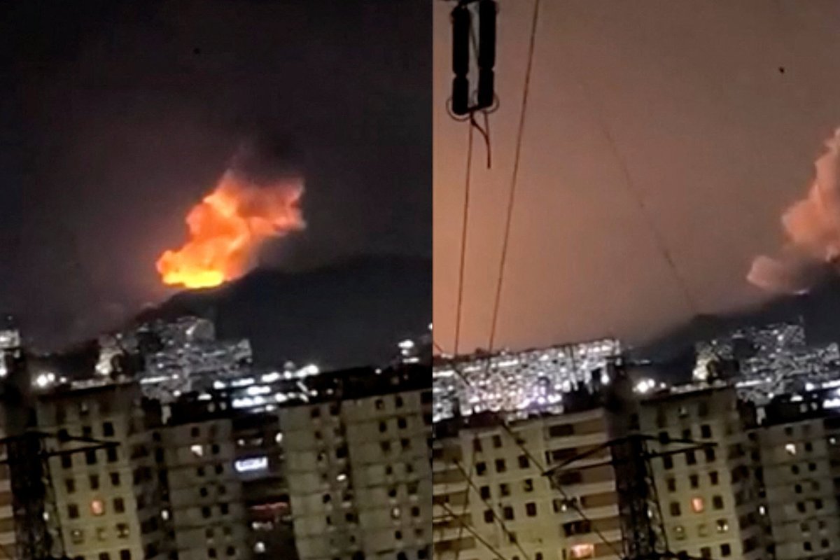 Po Trumpo grasinimų Venesueloje griaudėja sprogimai, skraido JAV sraigtasparniai - Delfi