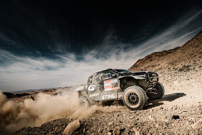 Benediktas Vanagas.Toyota Hilux bolidas