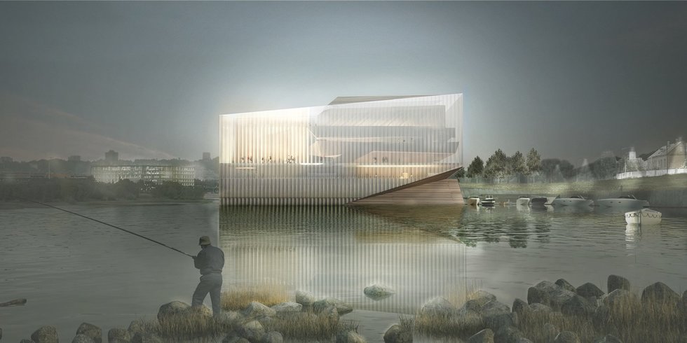 M. K. Čiurlionio koncertų centro vizualizacijos (nuotr. pranešimo spaudai)