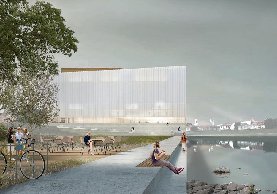 M. K. Čiurlionio koncertų centro vizualizacijos (nuotr. pranešimo spaudai)