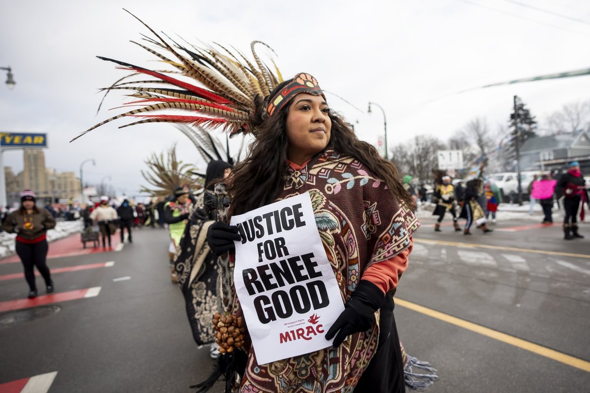 Po to, kai Mineapolyje buvo nušauta moteris, Noem apkaltino demokratus kurstant smurtą
