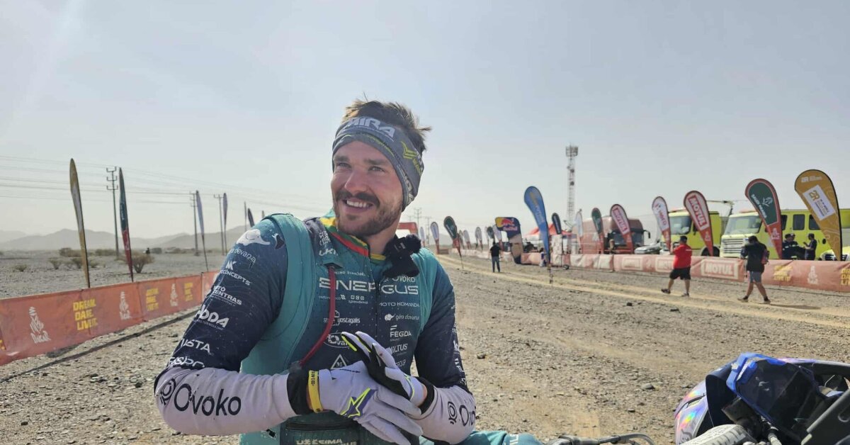 Dovydo Karkos patirtys artėjant finišo link: važiavo dainuodamas, grįžo su kruvinu pirštu | Sportas